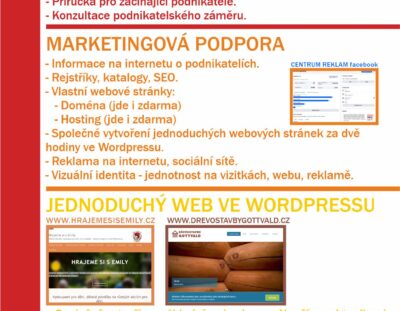 Marketingová podpora začínajícím podnikatelům